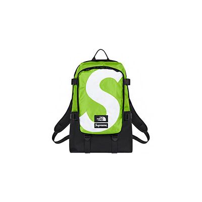 SUPREME X THE NORTH FACE S LOGO EXPEDITION BACKPACK (LIME)