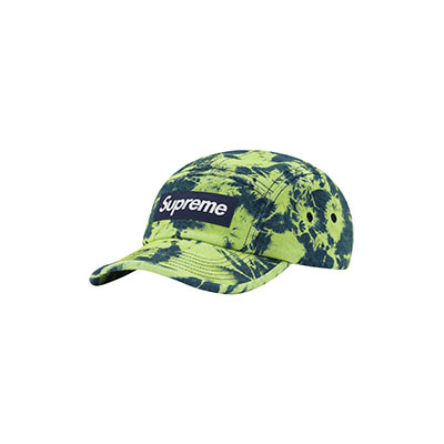 DENIM CAMP CAP (DYED GREEN)