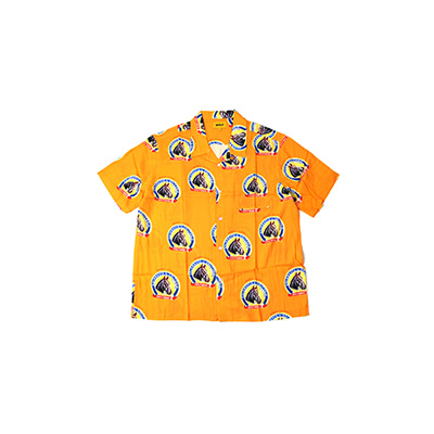 ONLY THE LONELY BUTTON UP SHIRTS (ORANGE)